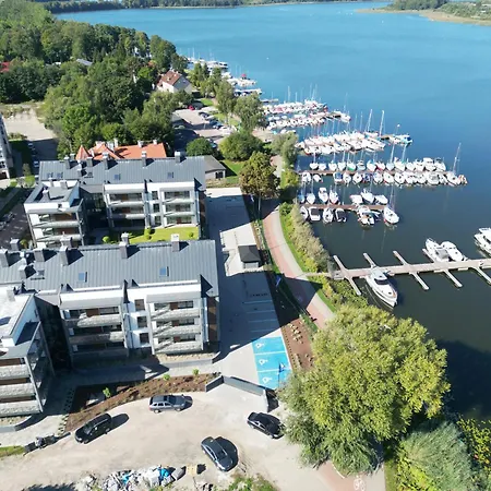 Marina - 80 Metrow Luksusu Z Widokiem Na Jezioro Apartment Ostroda