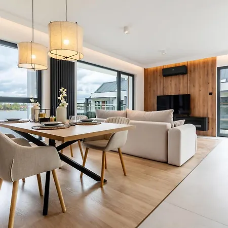 Apartment Marina - 80 Metrow Luksusu Z Widokiem Na Jezioro